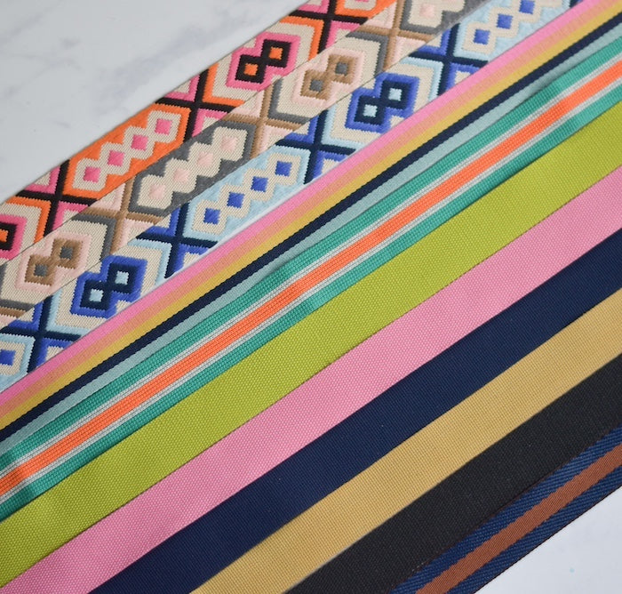 Extra webbing strap for zip bag kit