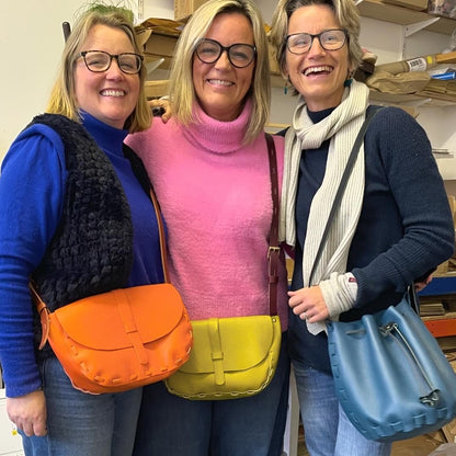 Make a Stitchless Bucket Bag or Saddle Bag in a Day Workshop