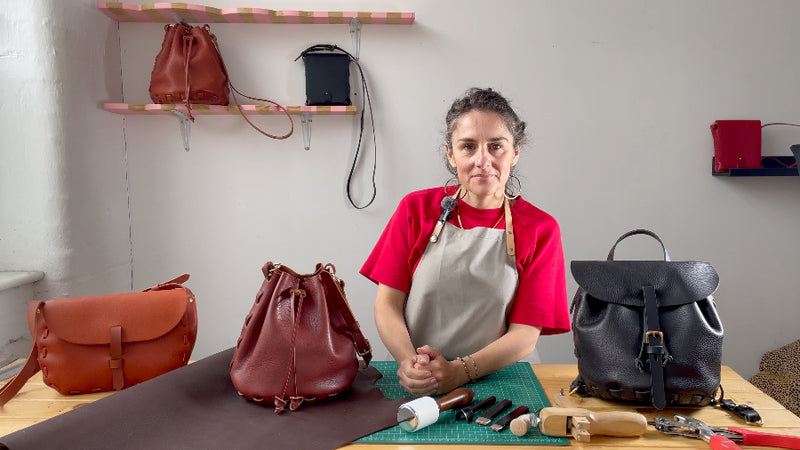 Welcome to this course on Crafting Stitchless Leather Bags
