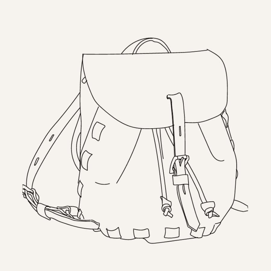 Stitchless Backpack Pattern and Tutorial