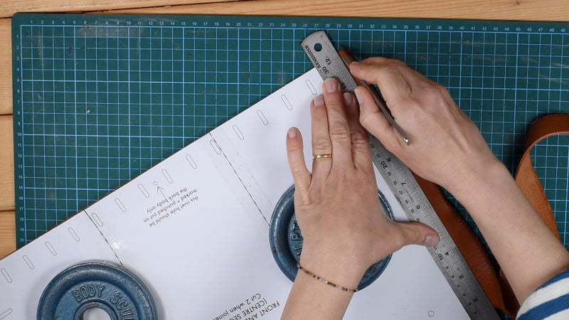 DEMO - how to cut out your leather pieces