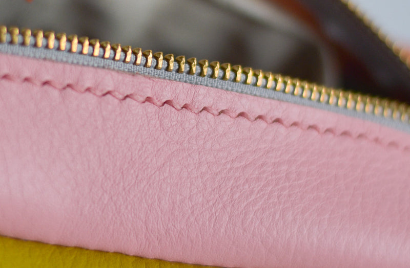 How to handstitch leather
