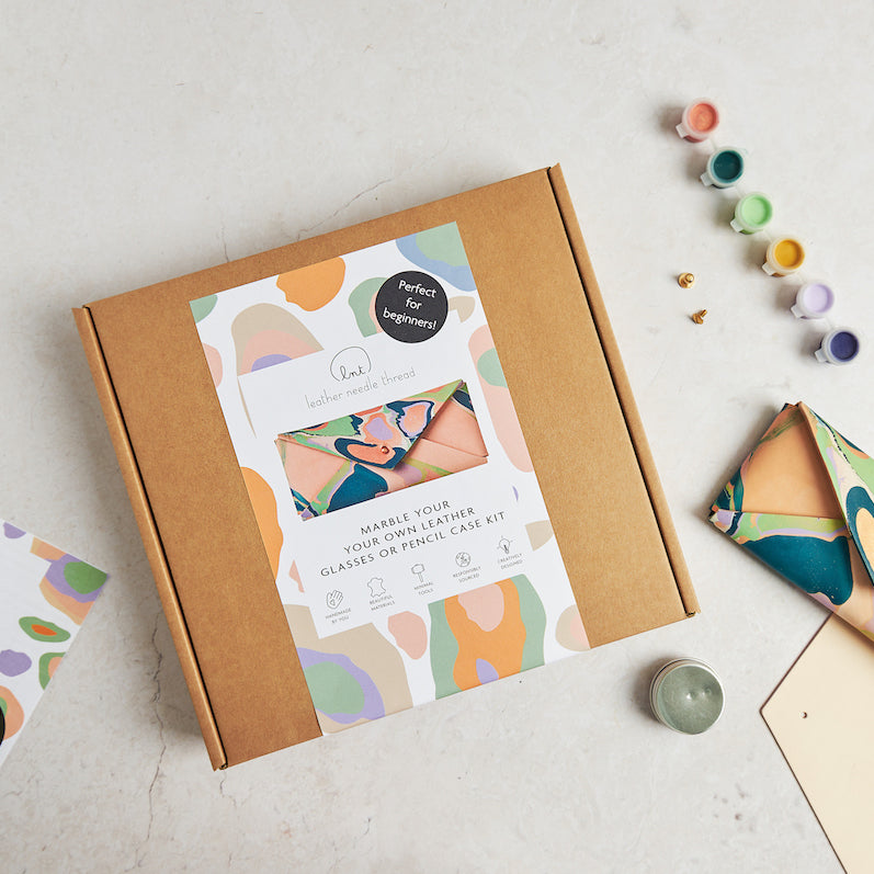 Marble Your Own Glasses or Pencil Case Kit