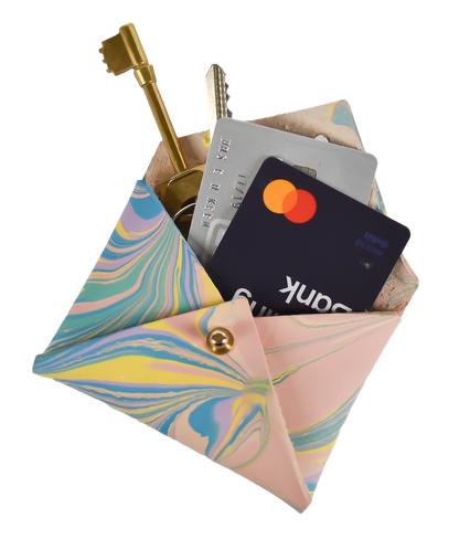 Marble Your Own Mini Envelope Wallet Kit