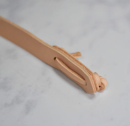 Leather Handles for Tote Bags (with leather thonging attachment)